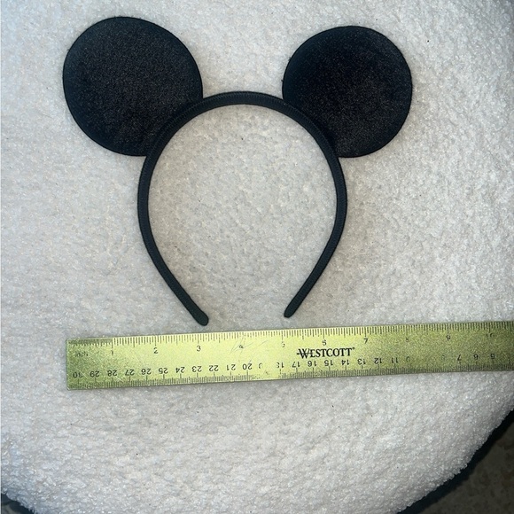 Black Mouse Ear Headbands (2) - Picture 4 of 6